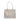 Quem Large Satchel Bag Off White