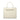 Quare Large Satchel Bag Off White