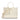 Lisa Large Satchel Bag Off White